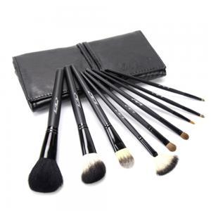 9 Pcs Comestic Makeup Brushes Set Kit With Black..
