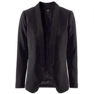 Shawl Lapel Business Suit Tunic Open Front Blazer..