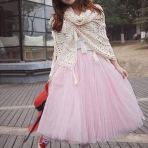 Fashion Multilayer Gauze Tutu Skirt [grxjy561845]