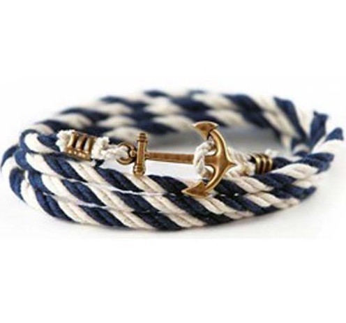 European Style Anchor Handmade Rope Bracelet Grxjy5120058 On Luulla European Style Anchor Handmade Rope Bracelet Grxjy5120058