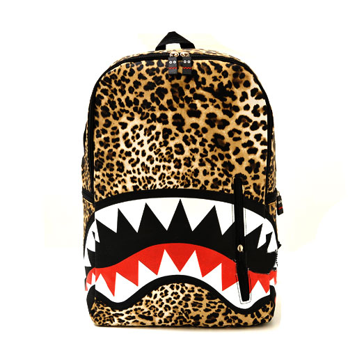 bookbag with teeth