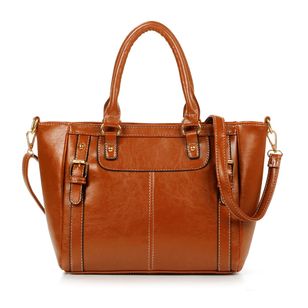 Glamourous Classic Elegant Sweet Vintage Buckles Studded Shoulder Bag ...