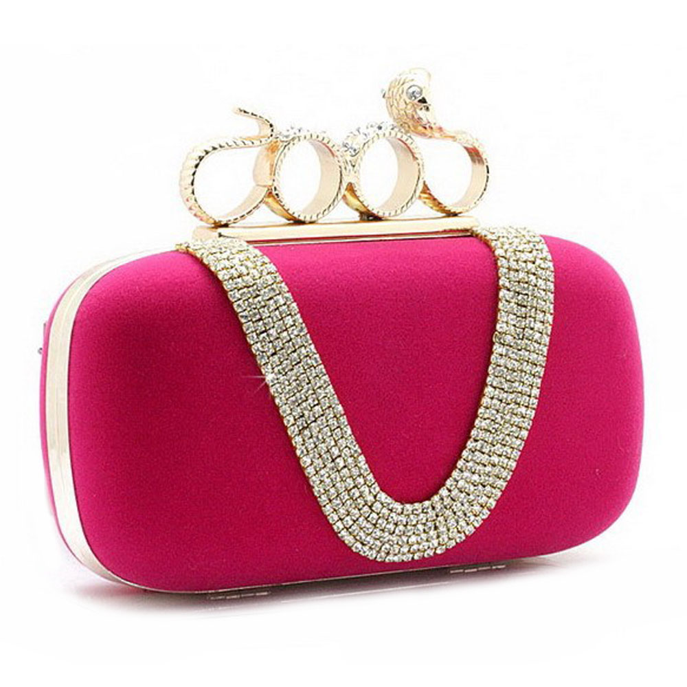 Luxury Small Clutch Purse Bag Studded With Sparkly Rhinestones [grxjy520280] on Luulla