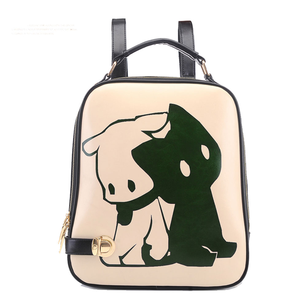WXLIFE Blue Gold Modern Abstract Backpack - Travel School Bag For Kids & Adults - View #11