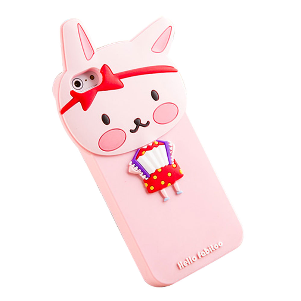 Cute Cartoon Guitar Accordion Phone Shell Case For Iphone5/5s [grxjy51000042] on Luulla