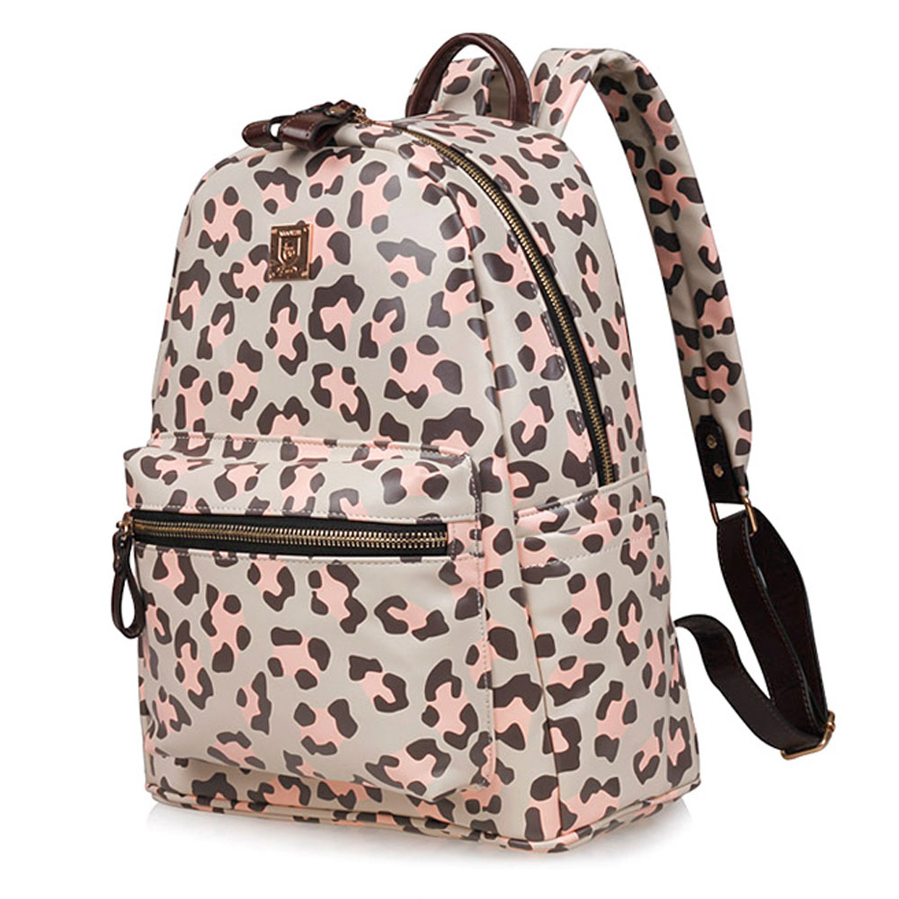 backpack travel leopard