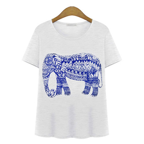 t shirt elefante