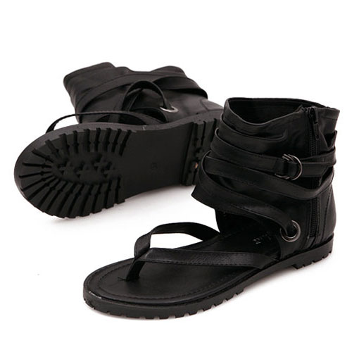 Retro Rome Style Flat Thong Sandals [grxjy5190558] on Luulla