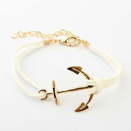 Naval Style Fashion Anchor Bracelet [grxjy51201225] on Luulla