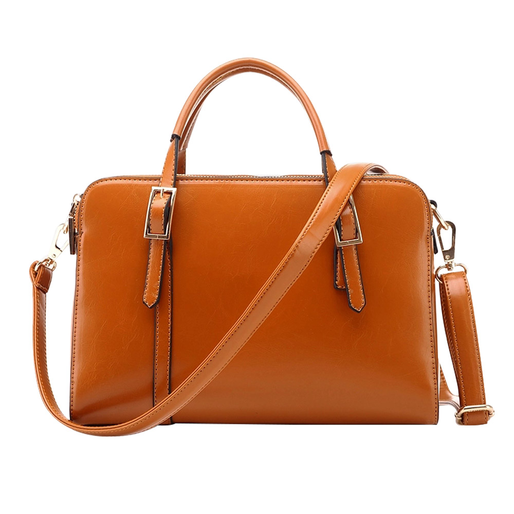 British Style Solid Color Handbag Shoulder Messenger Bag [grxjy5204244 ...